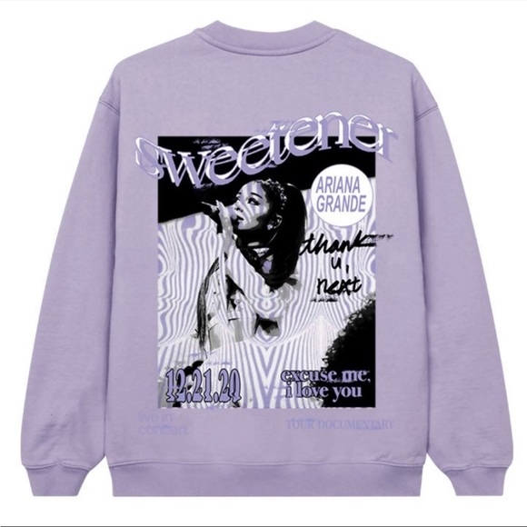 NEW Ariana Grande Excuse Me I Love You Crewneck